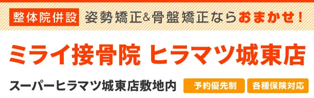 ミライ接骨院 ヒラマツ城東店